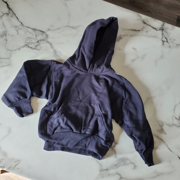 2 Hanes Youth Pullover Hoodie  Navy size XS - Picture 7 of 15